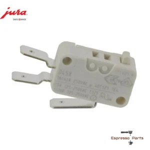 Microinterruptor cereza JURA Capresso FABRICANTE DE EQUIPOS ORIGINALES D45X arreglar suelos vacíos/bandeja faltante error - Imagen 1 de 1