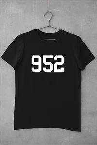 Minnesota 952 Shirt, Area Code, Bloomington, Eden Prairie, Edina, Minnetonka, MN - Imagen 1 de 1