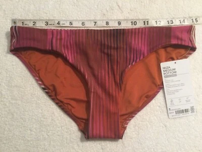 Bikini de natación Athleta NUEVO CON ETIQUETAS S 4 6 Ibiza tiro medio asiento inferior 566777 cálido multi  Foto 1 de 4