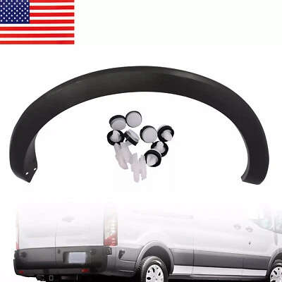 Подходит для Ford Transit 150-350HD 2015-2019 годов выпуска отделка молдингом для правого заднего колеса арка расширитель - Изображение 1 из 4