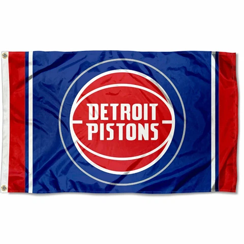 Detroit Pistons Grommet Flag Cover