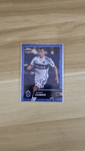 Andres Cubas 2023 Topps Chrome MLS Blue Refractor #'d /99 Vancouver Whitecaps - Picture 1 of 2