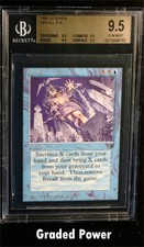 BGS Legends Recall 9.5 (8762) QUAD Magic Beckett Graded MTG