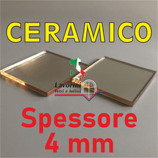 Vetro ceramico 4 mm misura 33,8 x 33,4 PROMO
