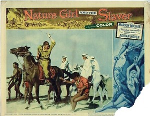 Marion Michael, Nature Girl & the Slaver (1959) Lobby Card #7, Adrian Hoven