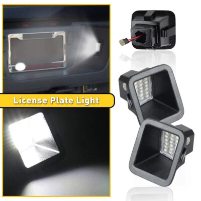 2X Luces LED Matrícula Lámpara 6000k Blanco Para Ford F250 Super Duty 2017-2022 Foto 1 de 4