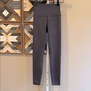 ALO Yoga 7/8 High-Waist Airlift Leggings Dark Grey XS - Picture 1 of 9