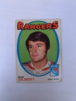 1971-72 O-Pee-Chee #123 Rod Gilbert - New York Rangers (invM2) - Image 1 of 2