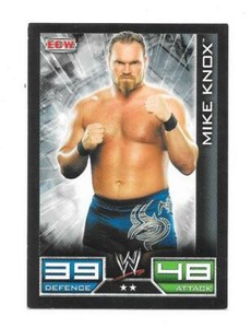 Carte - Catch  Topps Slam Attax 2008 - ECW - Mike Knox