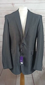 Harry Brown Windsor grau Anzugjacke Brustumfang 40R neu mit Etikett UVP 200 £ - Bild 1 von 7