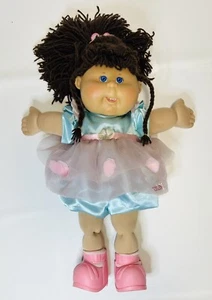 Vintage Cabbage Patch Kids Doll Play Along 2004 PA-1 Brown Yarn Hair Blue Eyes - Picture 1 of 11