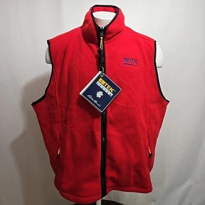 VTG Eddie Bauer EBTEK Fleece Vest Mens Size XXL Tall Polartec Made in USA 90s - Picture 1 of 8