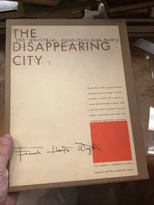 Frank Lloyd Wright Limited Edition The Disapearing City Faksimile Edition - Bild 1 von 10