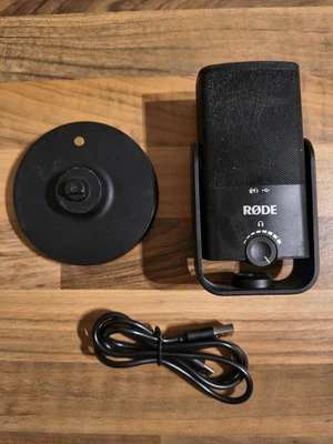 RØDE RODE NT-USB Mini USB C Kondensator Mikrofon Studiomikrofon Tischsockel - Bild 1 von 4