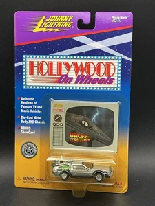 Johnny Lightning Hollywood On Wheels Bttf DeLorean Time Machine Karte Variante 4 - Bild 1 von 2