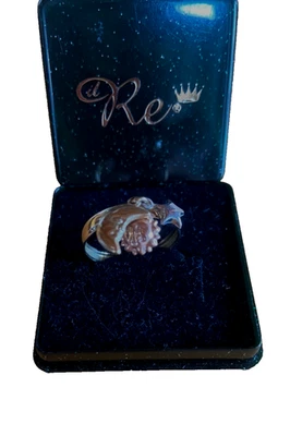 QVC filigraner Ring Bandring Sonne, Mond&Stern Gold 585er ca. 1,4 g Größe 18 neu - Bild 1 von 4