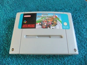 SUPER MARIO KART SUPER NINTENDO / SNES SPIEL CARTRIDGE - Bild 1 von 3