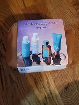 Moroccanoil Repair 4 Pc Gift Set Travel Size Shampoo Conditioner Treatment Cream - Image 1 of 4