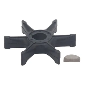 6G0-44352-01/02/03 Water Pump Impeller & Key for Yamaha 20A/20B/25A 20/25HP Boat - Picture 1 of 6