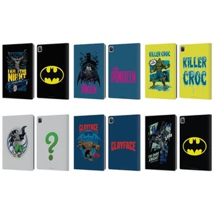 BATMAN DC COMICS VILLAINS BREAKOUT LEATHER BOOK WALLET CASE COVER FOR APPLE iPAD - Picture 1 of 12