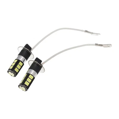 Easy to Use and Install 2Pcs H3 21W LED Driving Fog Light Bulbs TurnBrake Lamp - Image 1 of 4