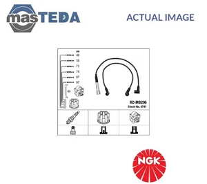 0741 IGNITION CABLE SET LEADS KIT NGK FOR MERCEDES-BENZ S-CLASS,SALOON,COUPE - Picture 1 of 6