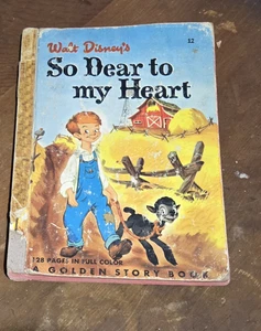 Walt Disney's Così caro al mio cuore 128 pagine libro storia d'oro vintage 1950 - Foto 1 di 10