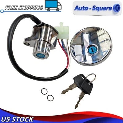 For Kawasaki VULCAN 800 Classic Drifter 95-2001 Ignition Switch & Fuel Tank Cap Foto 1 de 4