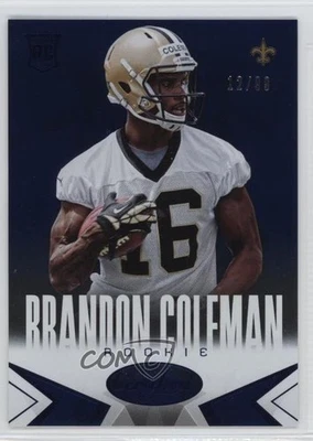 2014 Certified Blue /99 Brandon Coleman #105 Rookie RC - Image 1 of 2