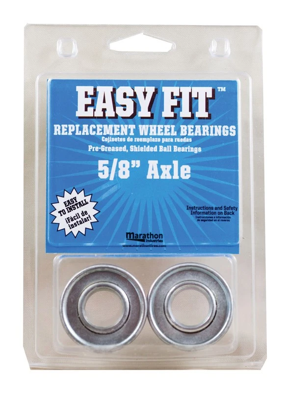 Marathon Easy Fit 500 lb. tapa. Rodamientos de rueda de acero paquete de 2 Foto 1 de 1