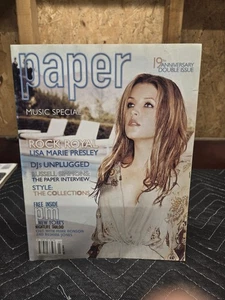 PAPER Magazine 19th Anniversary Double Issue – Lisa Marie Presley Cover - Picture 1 of 2