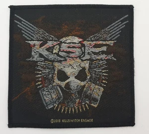 KILLSWITCH ENGAGE - Patch Aufnäher - KSE Gas mask 10x10cm - Bild 1 von 1