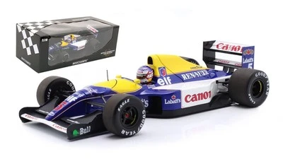 Minichamps Williams FW14B #5 1992 - Nigel Mansell World Champion  1/18 Scale - Image 1 of 4