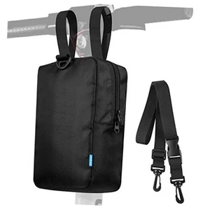 Scooter Storage Bag, Nylon Scooter Handlebar Bag Front Hanging Bag with - Picture 1 of 8