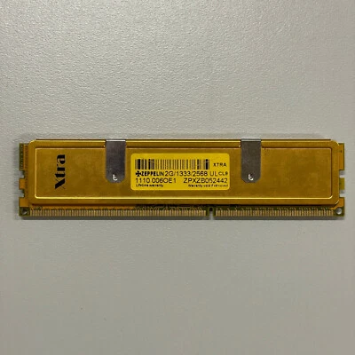 Zeppelin Xtra 2GB DDR3 Gaming RAM PC3-10600 1333MHz Non-ECC DIMM ZPXZB052442 - Image 1 of 3