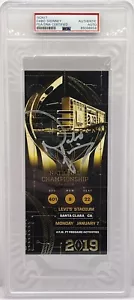 DABO SWINNEY SIGNED CLEMSON TIGERS 2019 CHAMPIONSHIP FOOTBALL TICKET PSA/DNA - Picture 1 of 2