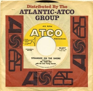 Mr. ACKER BILK on 1962 ATCO 45-6217 - Stranger On the Shore - Picture 1 of 2