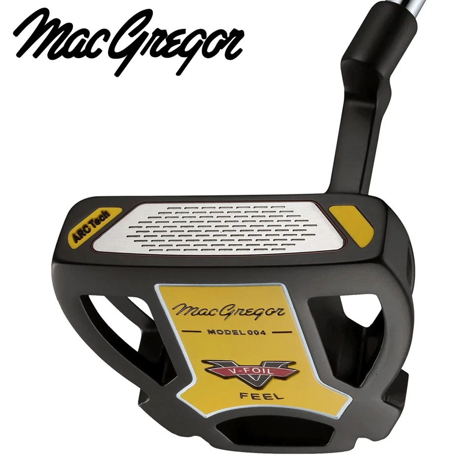 MACGREGOR V-FOIL #4 SPIDER PUTTER 34" +OVERSIZED GRIP +HEADCOVER / 2025 MODEL - Image 1 of 3