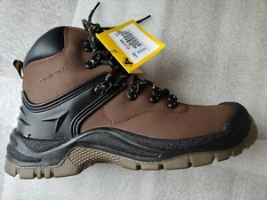 Amblers FS197 Shock Absorbing Waterproof Lace up Safety Boots Brown SRC Leather - Picture 1 of 8