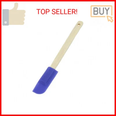 Chef Craft Select Wooden Handled Silicone Jar Spatula, 9.25 inches in length - Image 1 of 2