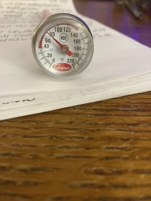 探测表盘口袋温度计烹饪库珀 — 第 1/4 张图片