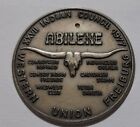 Freiburg i. B. Western Union XVII Indian Council 1977 Plakette Medaille