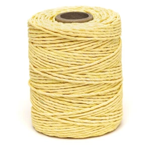 100 m of Yellow Paper Raffia Cord Craft Twine Rope String Craft DIY Scrapbook - Picture 1 of 3