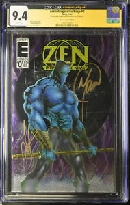 CGC x JSA 9.4 Zen Intergalactic Ninja #0 (1993) Signed by Jae Lee & Bill Maus - Picture 1 of 2