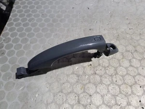 2015 Audi A1 8X Front Door Handle Driver Side Grey LX7M Right Offside - Picture 1 of 3
