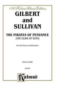 The Pirates of Penzance by William S. Gilbert (English) Paperback Book