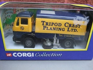 Corgi Faun Street Sweeper Truck 1/50 Scale - Tripod Crest Planing Ltd BOXED - Picture 1 of 1