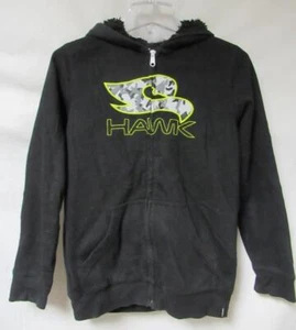Hawk Youth Size Medium Full Zip Faux Fur Lined Hoodie/Sweatshirt C1 4280 - Picture 1 of 3