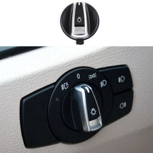Fit For BMW E90/93 2005-2011 2012 Matte Black Function Control Button Frame Trim - Picture 1 of 11