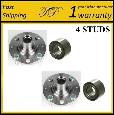 Front Wheel Hub & Bearing For 2009 PONTIAC G3 WAVE L4 1.6L (PAIR) - Image 1 of 4